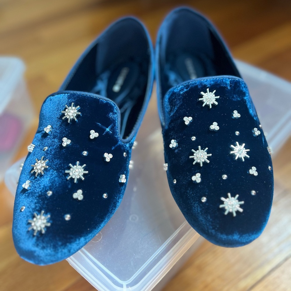 Birdies Starling Crystal Blue, Size 8.5